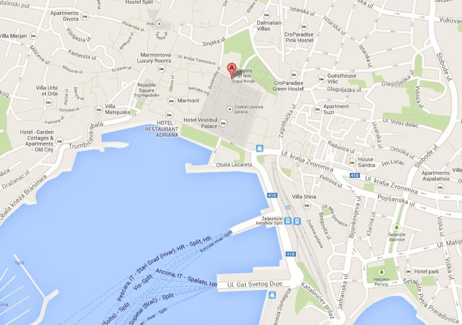ספליט Diocletian Apartments & Rooms חדר תמונה